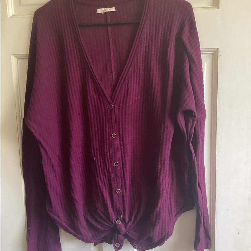 Maurice’s waffle knit top